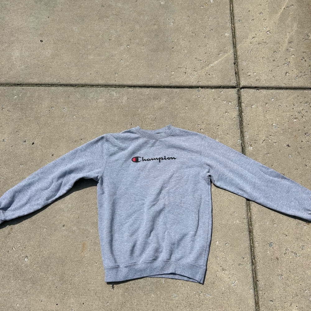 champion sweatshirt good condition size youth large